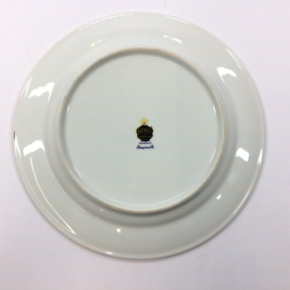 Gloria Fine Porcelain Hand Painted Plate - Picture 2 of 3